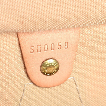 Louis Vuitton Damier Azur Speedy 30 7 of 16