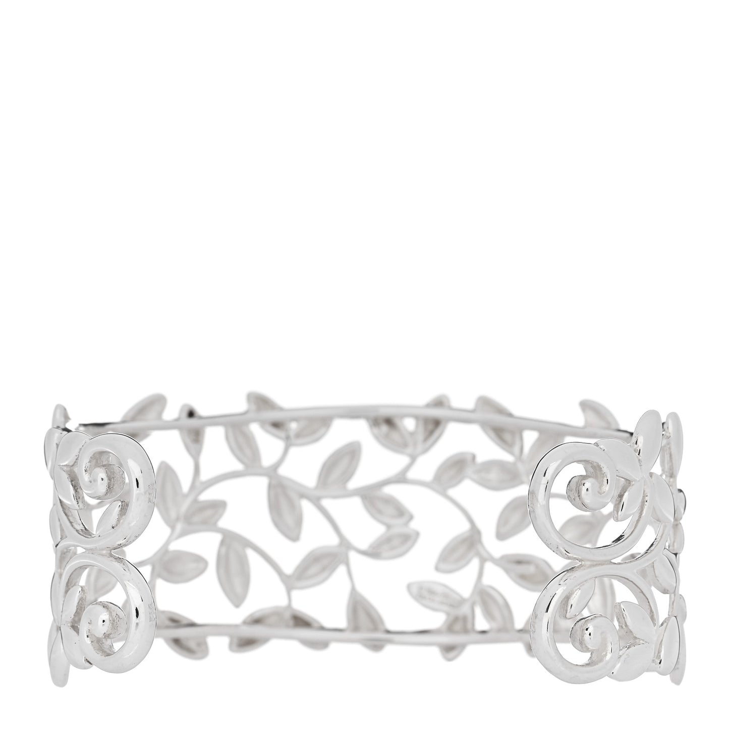 Sterling Silver Paloma Picasso Olive Leaf Cuff Bracelet