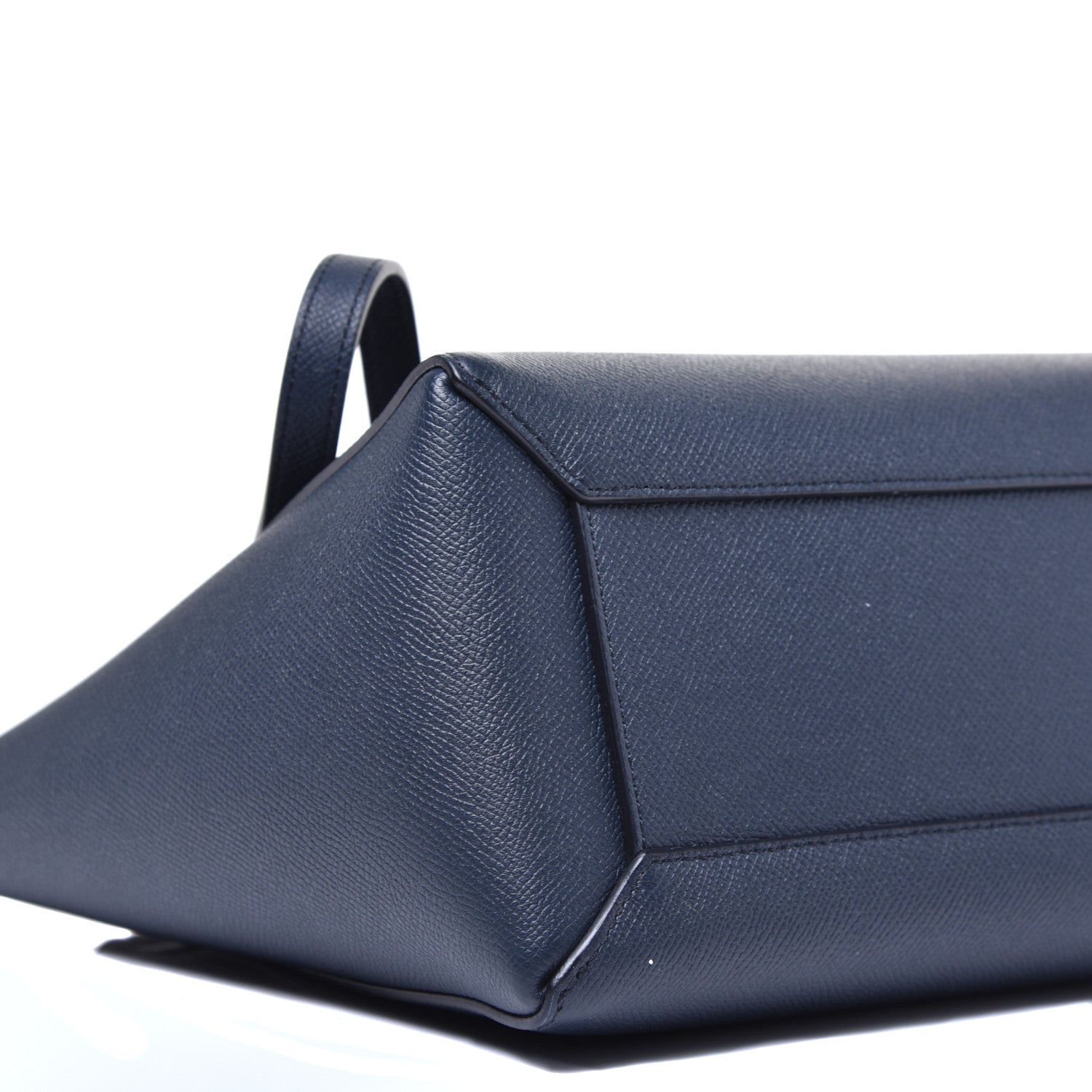 Celine Baby Grained Calfskin Micro Belt Bag Deep Sea 7 of 8