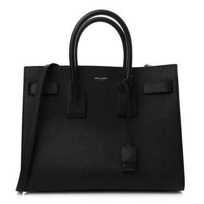 Saint Laurent Calfskin Small Sac De Jour Black 1 of 13