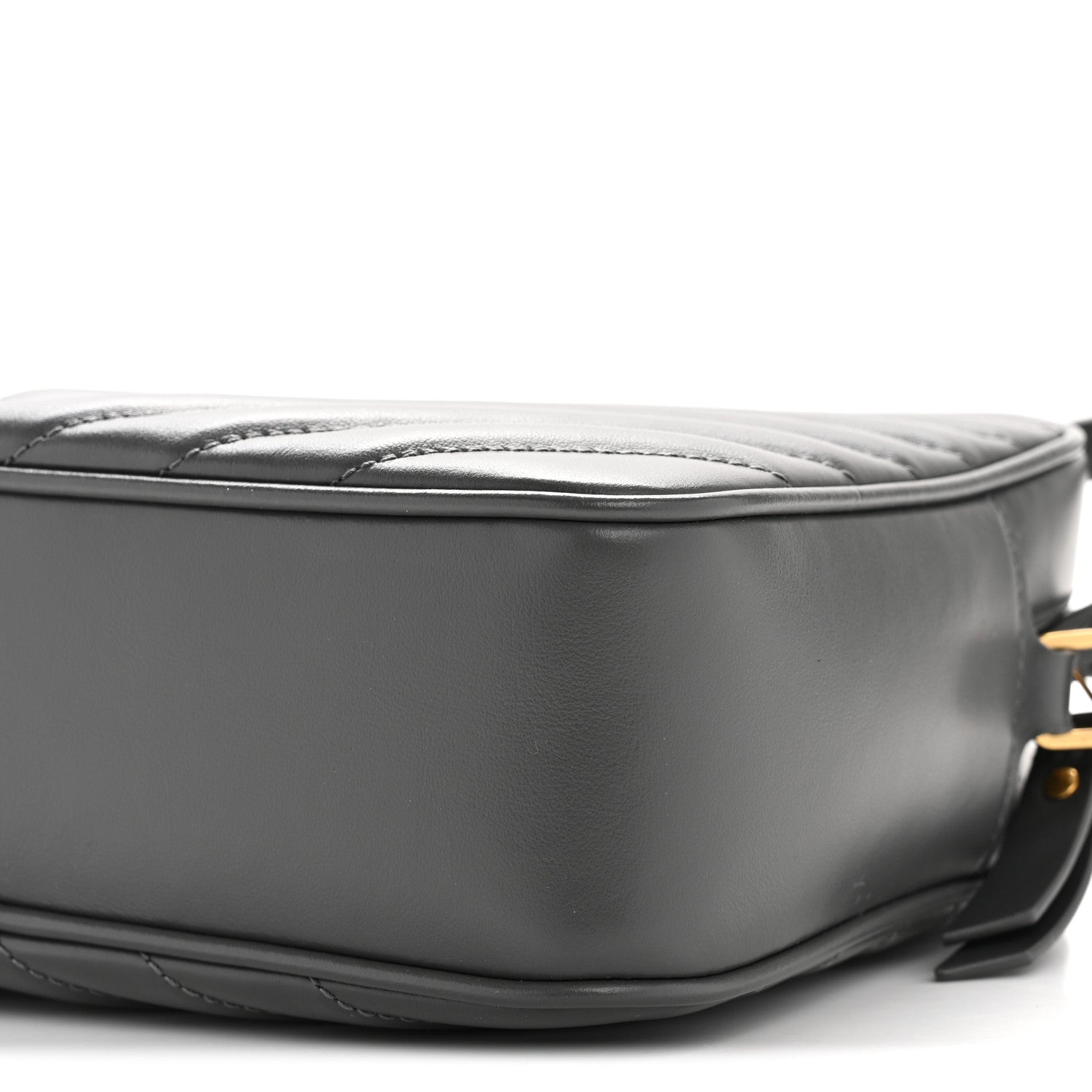 Saint Laurent Calfskin Matelasse Monogram Lou Camera Bag Storm 10 of 10