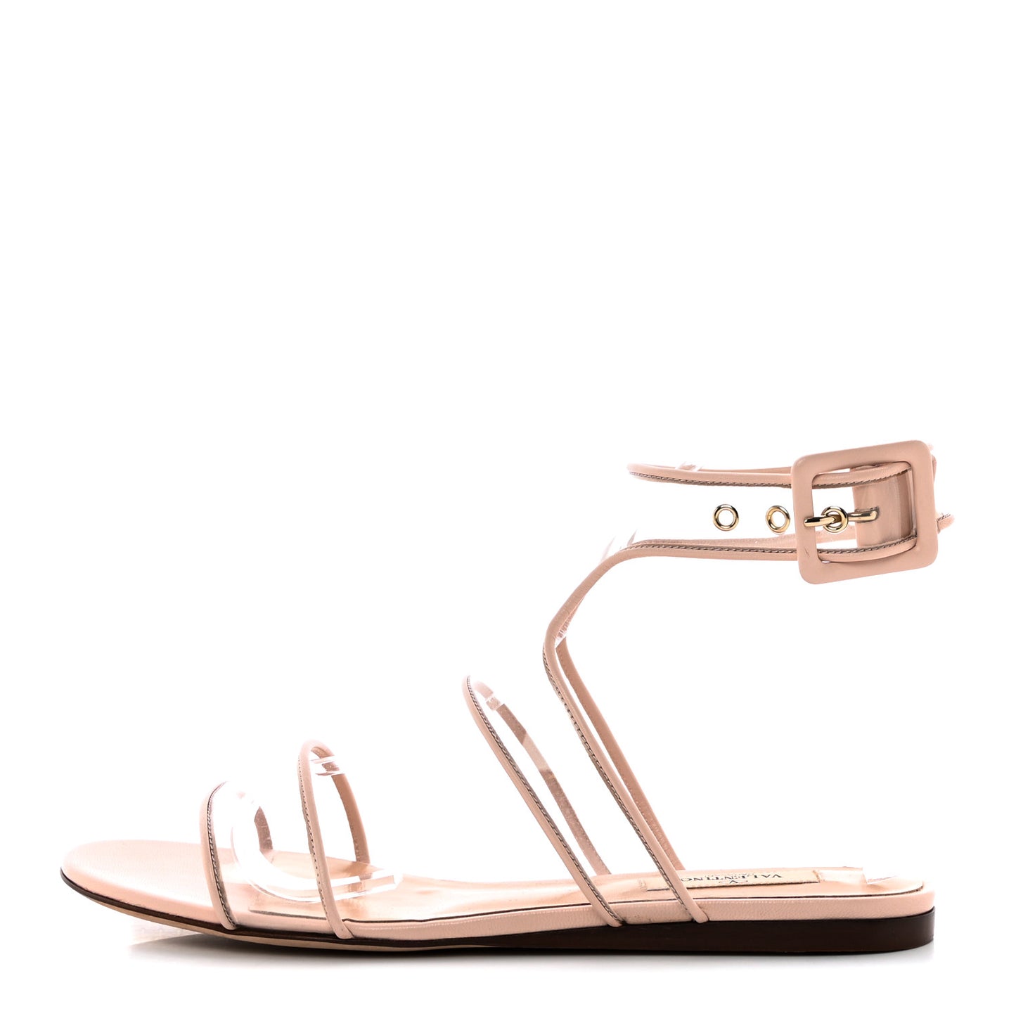 Nappa PVC Dollybow Sandals 38 Water Rose