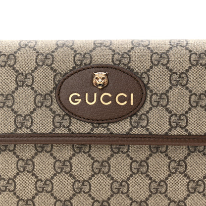 Gucci GG Supreme Monogram Neo Vintage Web Belt Bag Brown 8 of 10