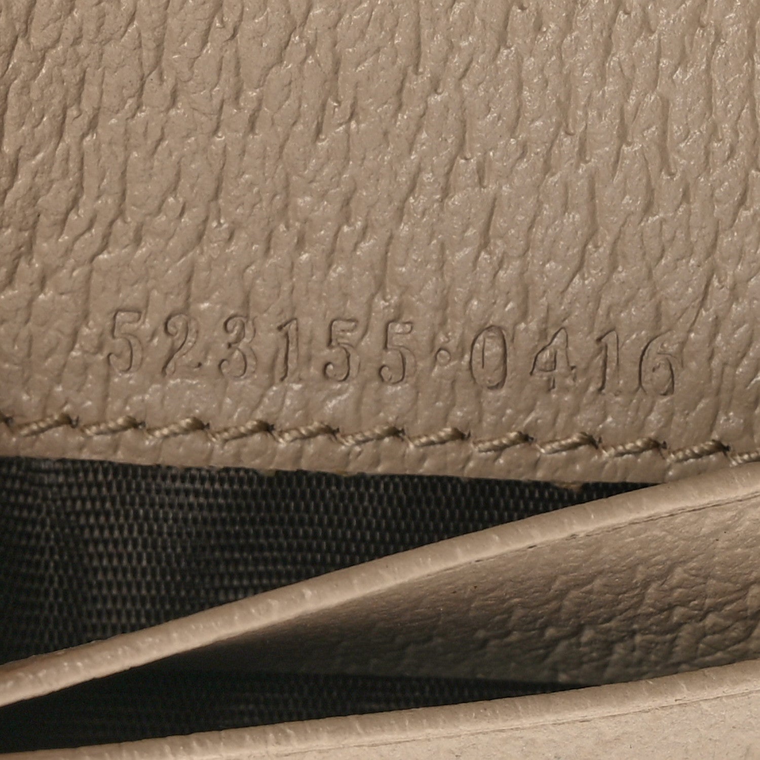 Gucci GG Supreme Monogram Textured Dollar Calfskin Web Ophidia Card Case Beige Mystic White Oatmeal 8 of 9