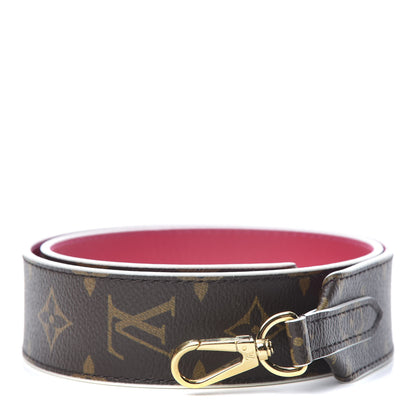 Louis Vuitton Monogram Bandouliere Shoulder Strap Hot Pink 1 of 5