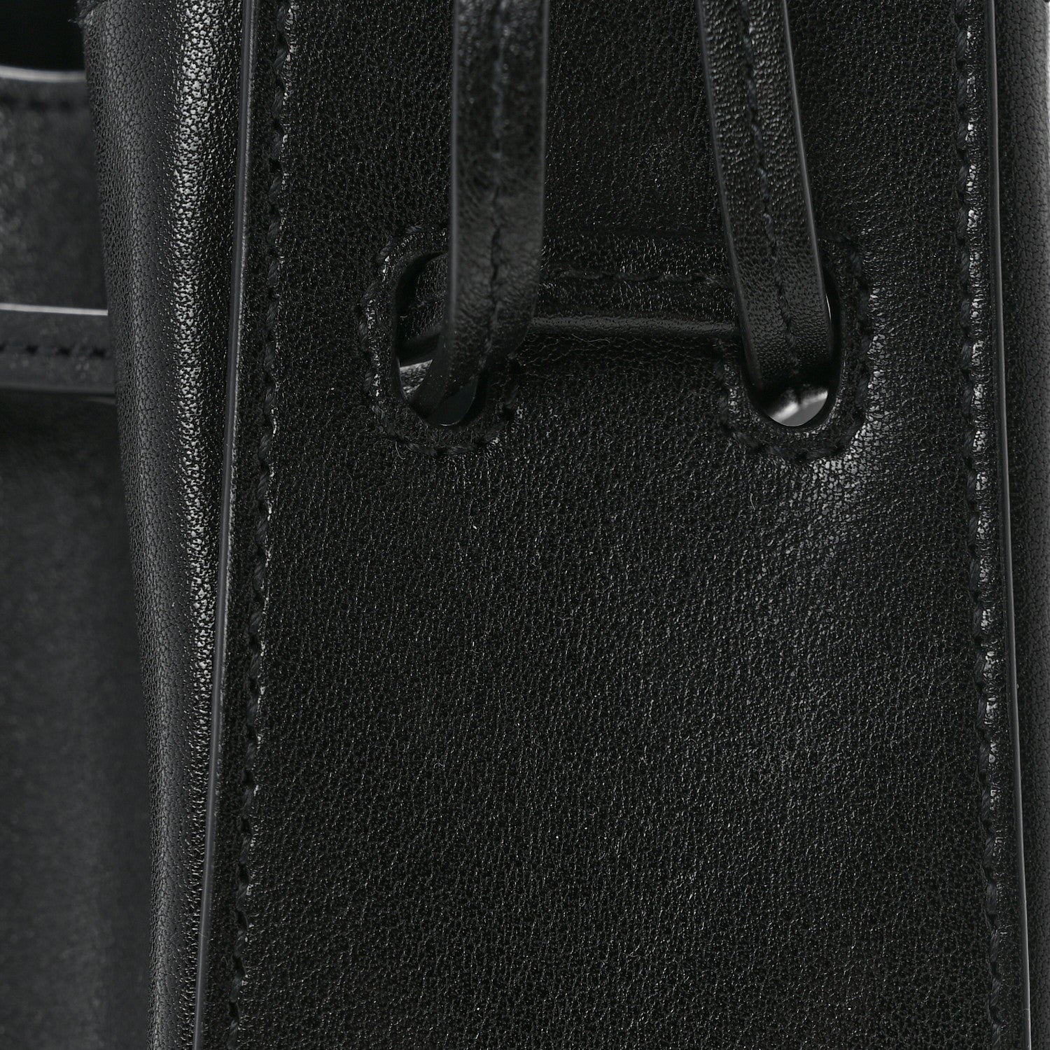 Saint Laurent Calfskin Small Bucket Bag Black 10 of 10