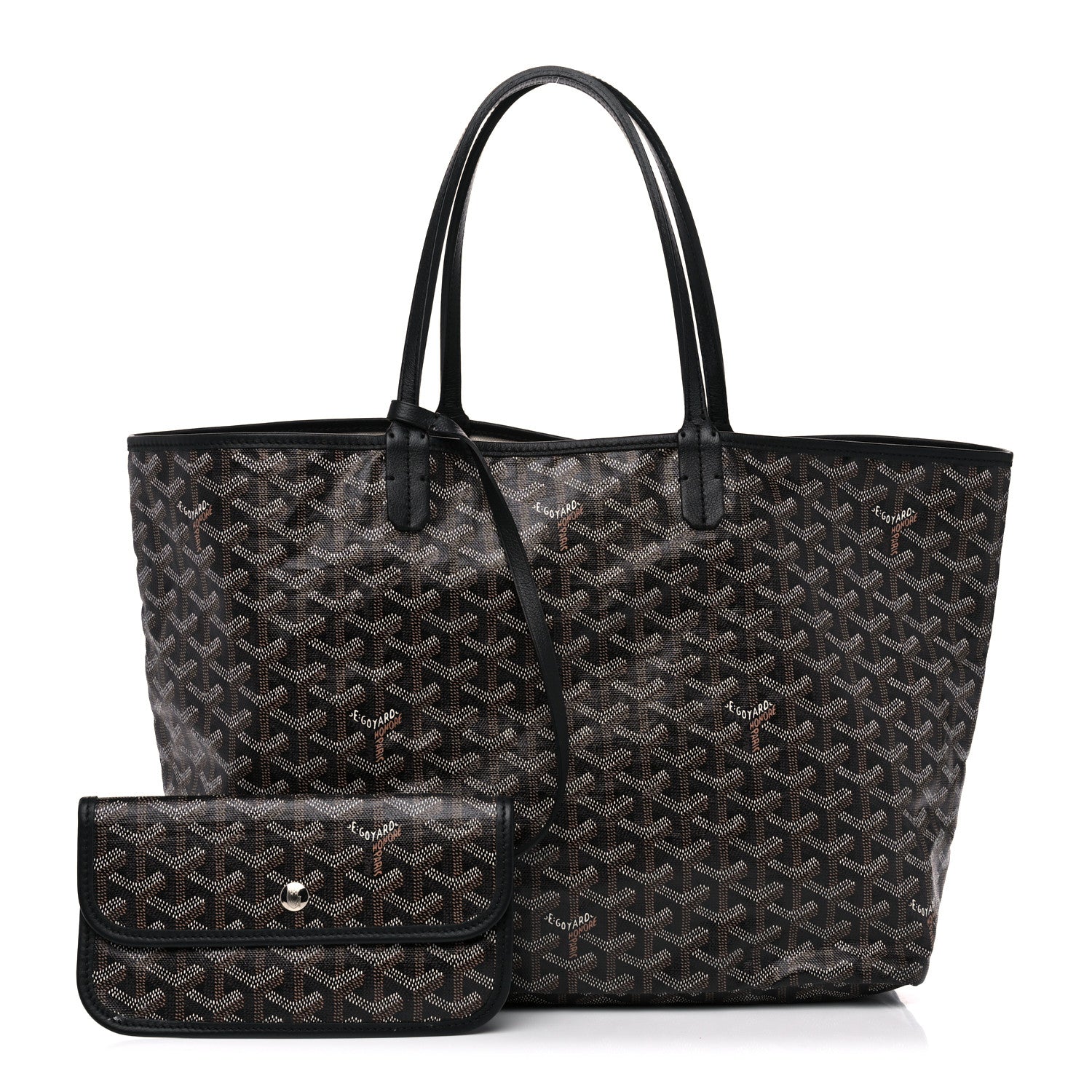 Goyard Goyardine Saint Louis PM Black 1 of 9