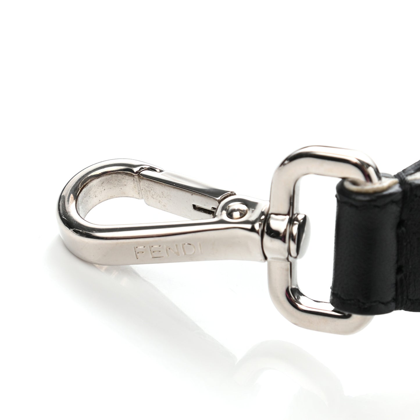 Velvet Tapestry Calfskin FF Reloaded Strap You White Black