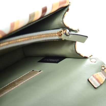 Valentino Garavani Vitello Native Couture 1975 Rockstud Wallet on Chain Multicolor 7 of 8