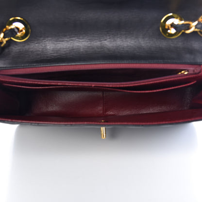 Chanel Lambskin Quilted XL Jumbo Single Flap Black 5 of 12