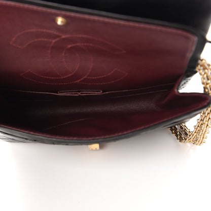 Chanel Aged Calfskin Quilted 2.55 Reissue 225 Flap Black 6 of 11