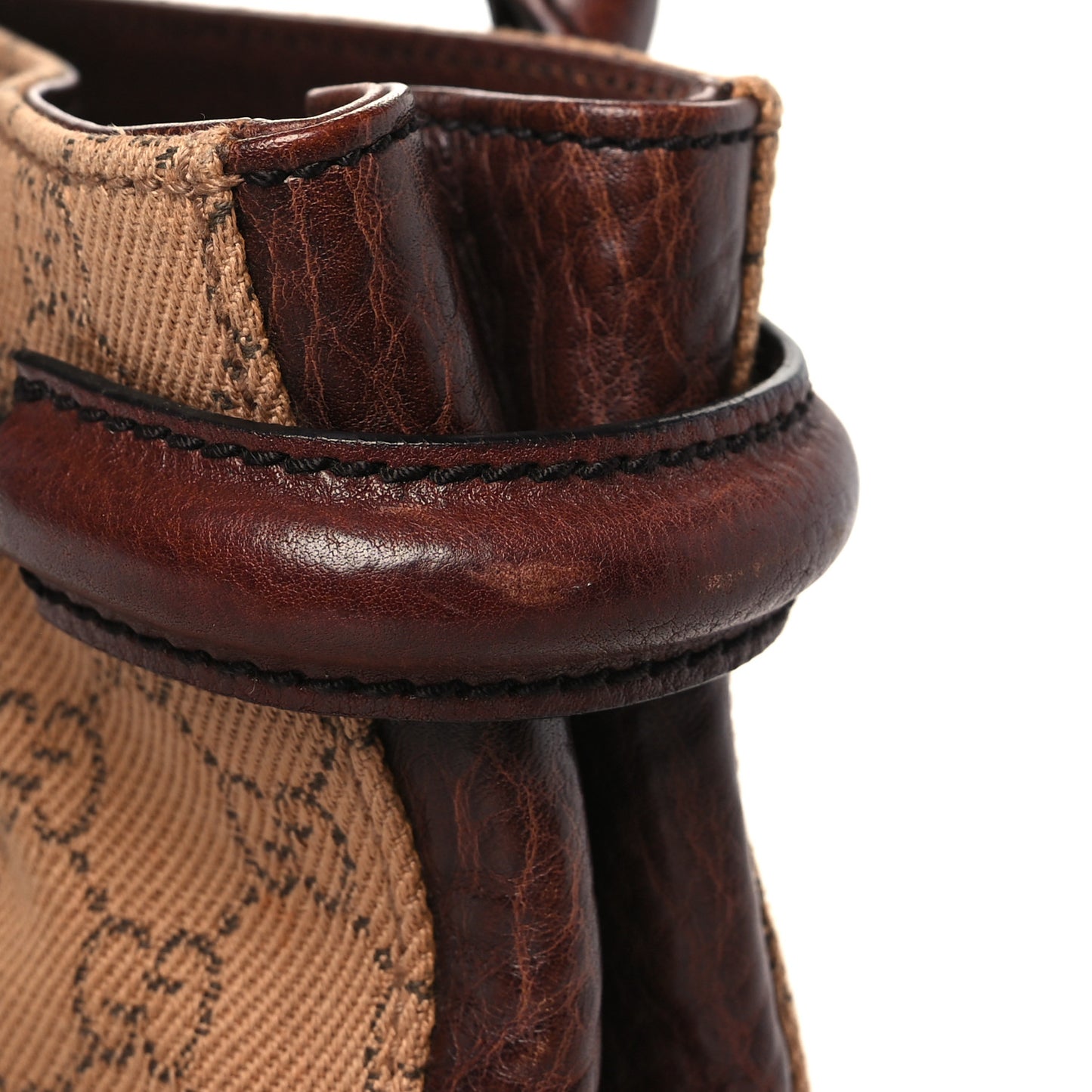 Monogram Shoulder Bag Brown