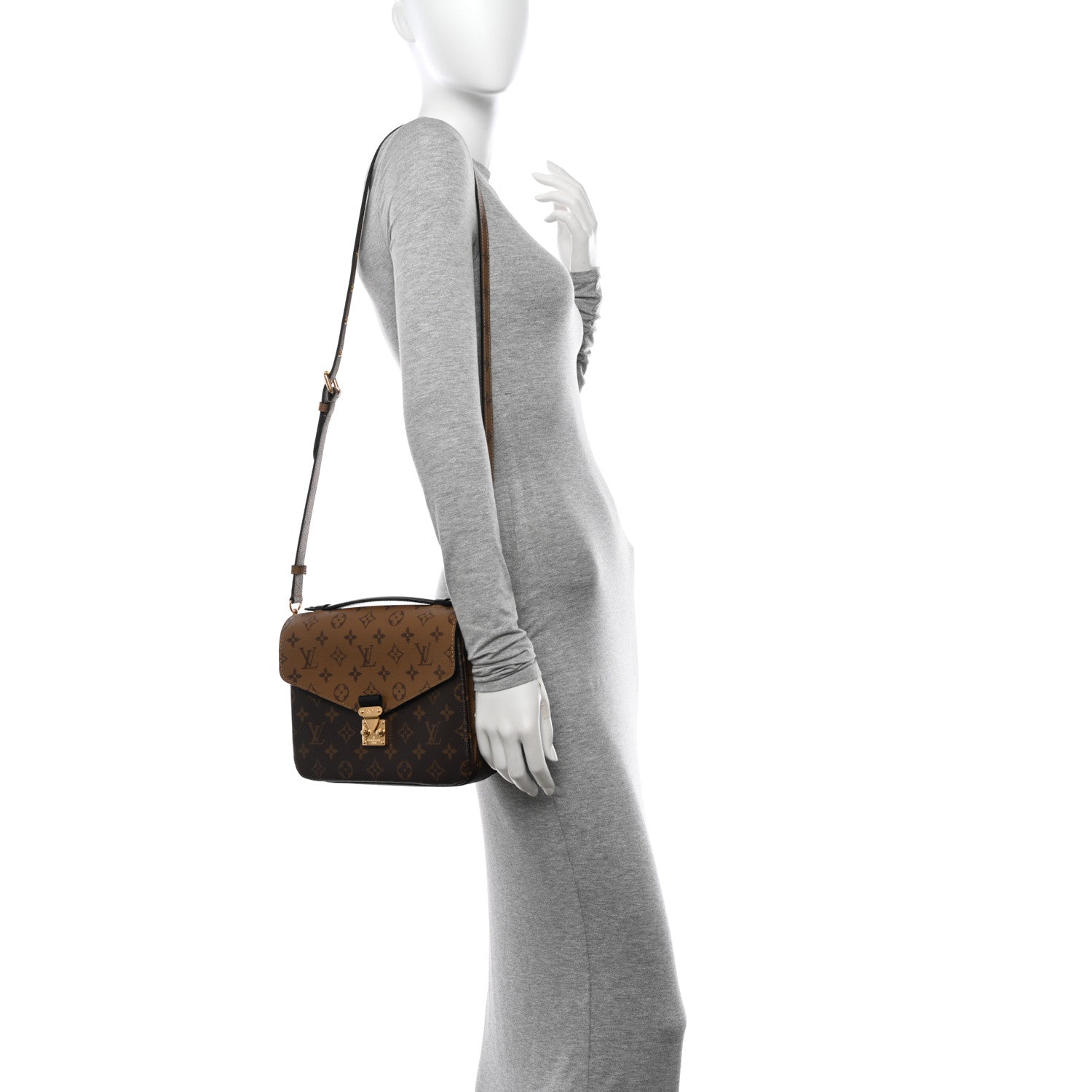 Louis Vuitton Reverse Monogram Pochette Metis 2 of 13