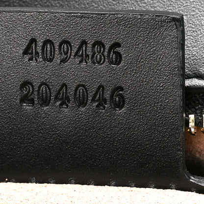 Gucci Guccissima Medium Padlock Shoulder Bag Black 7 of 13