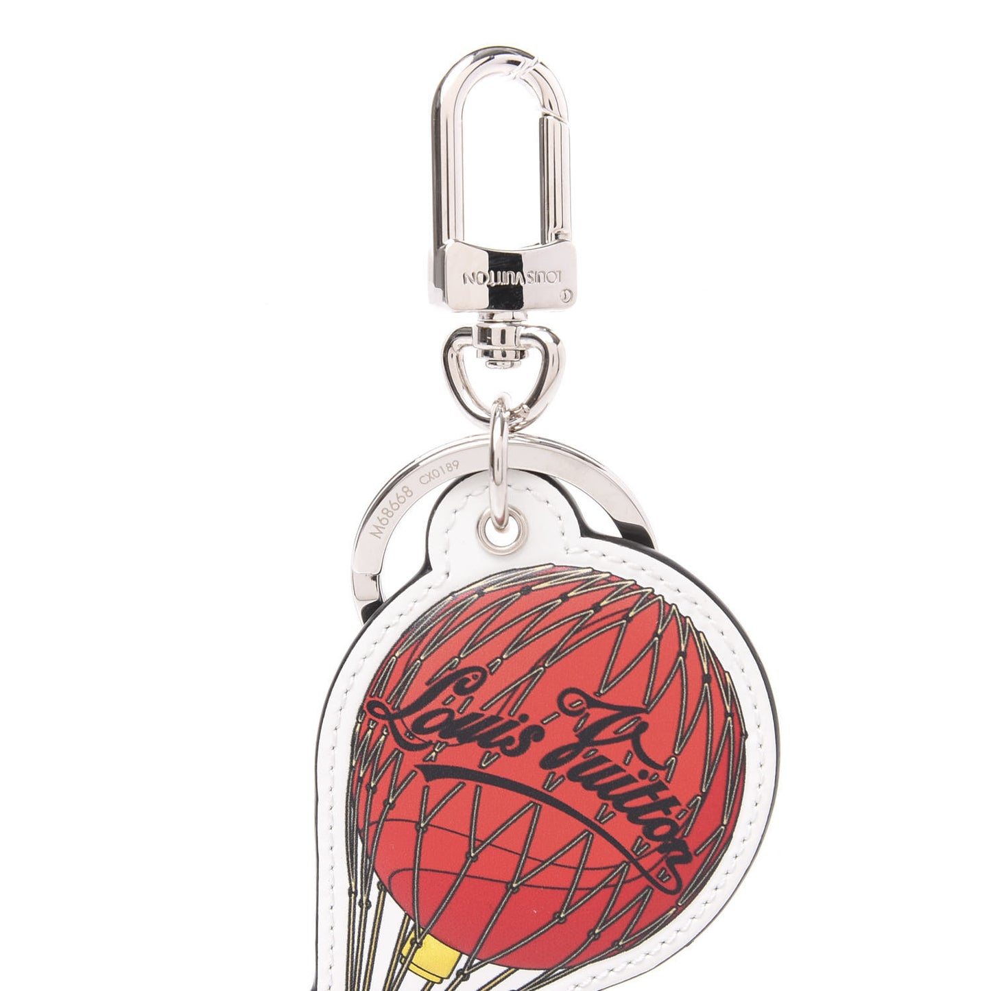 Damier Graphite Map Illustre Balloon Bag Charm Key Holder