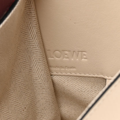 Loewe Calfskin Small Hammock Shoulder Bag Garnet Ivory 6 of 14