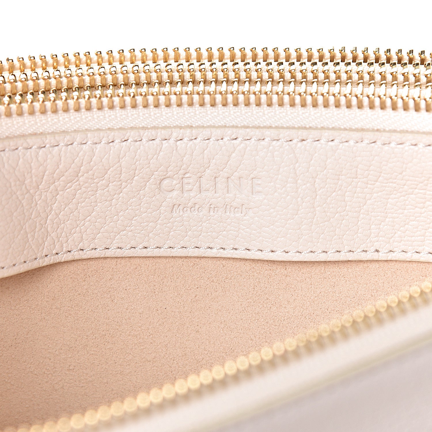 Celine Goatskin Large Trio Crossbody Bag Linen 8 of 14