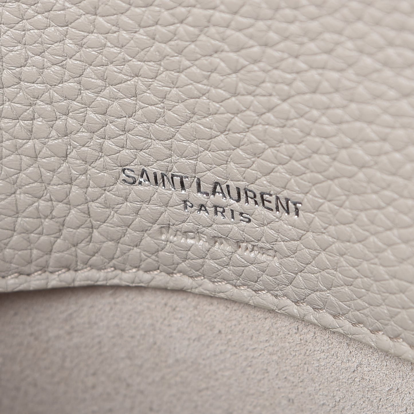 Grained Calfskin Baby Sac De Jour Souple Ivory