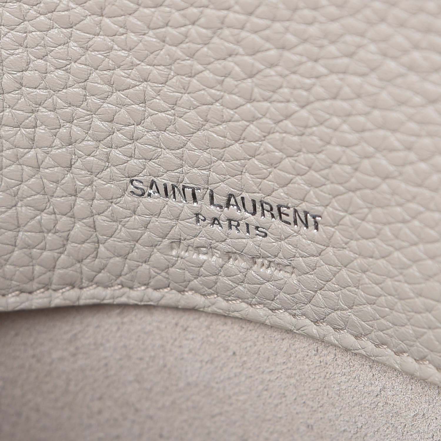 Saint Laurent Grained Calfskin Baby Sac De Jour Souple Ivory 6 of 10
