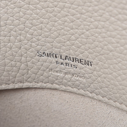 Saint Laurent Grained Calfskin Baby Sac De Jour Souple Ivory 6 of 10