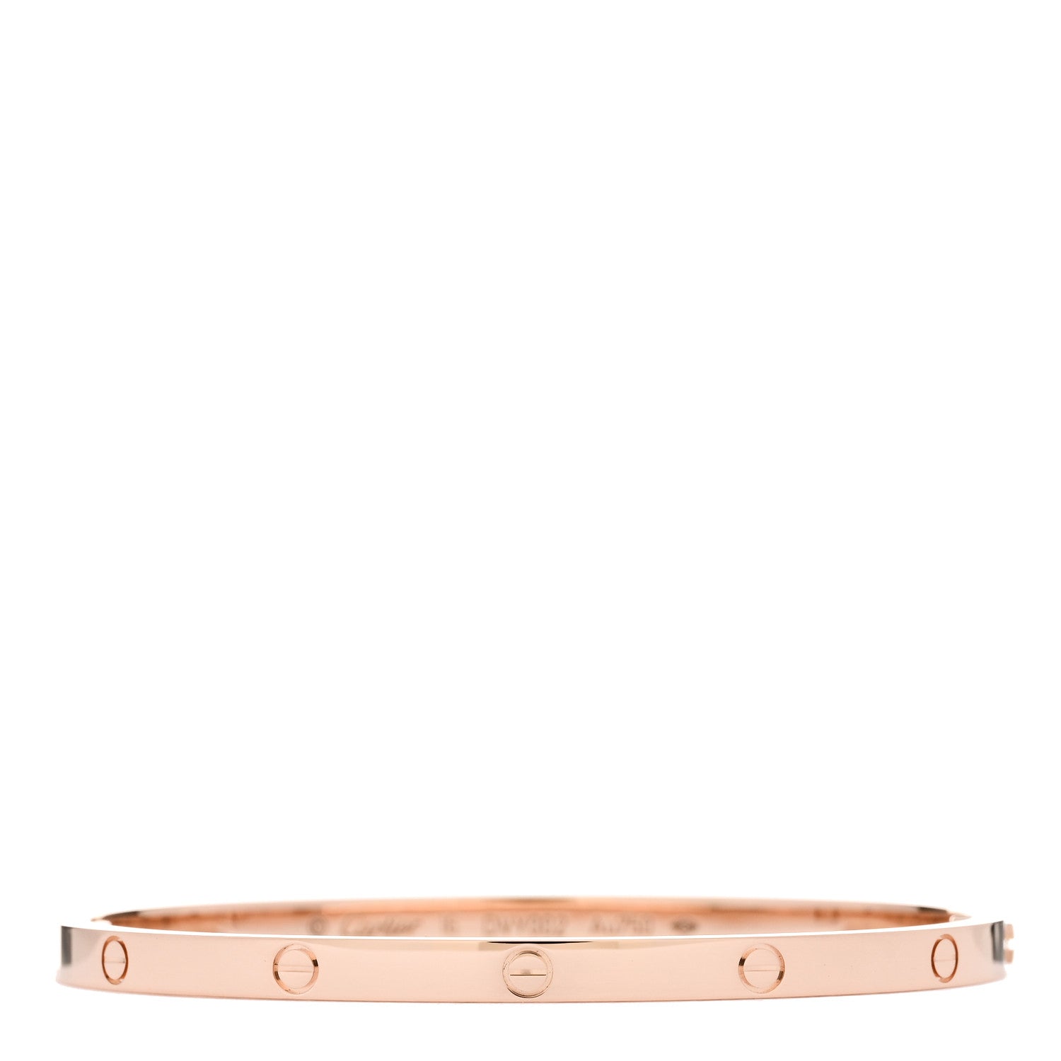 Cartier 18K Pink Gold Small LOVE Bracelet 16 1 of 5