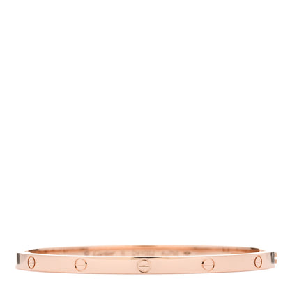 Cartier 18K Pink Gold Small LOVE Bracelet 16 1 of 5