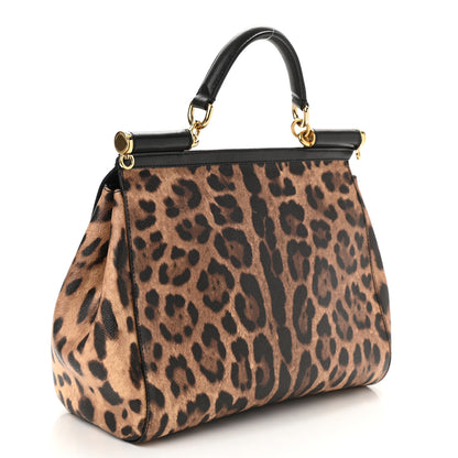 Dolce & Gabbana Leo Crepe Medium Miss Sicily Satchel Naturale 3 of 10