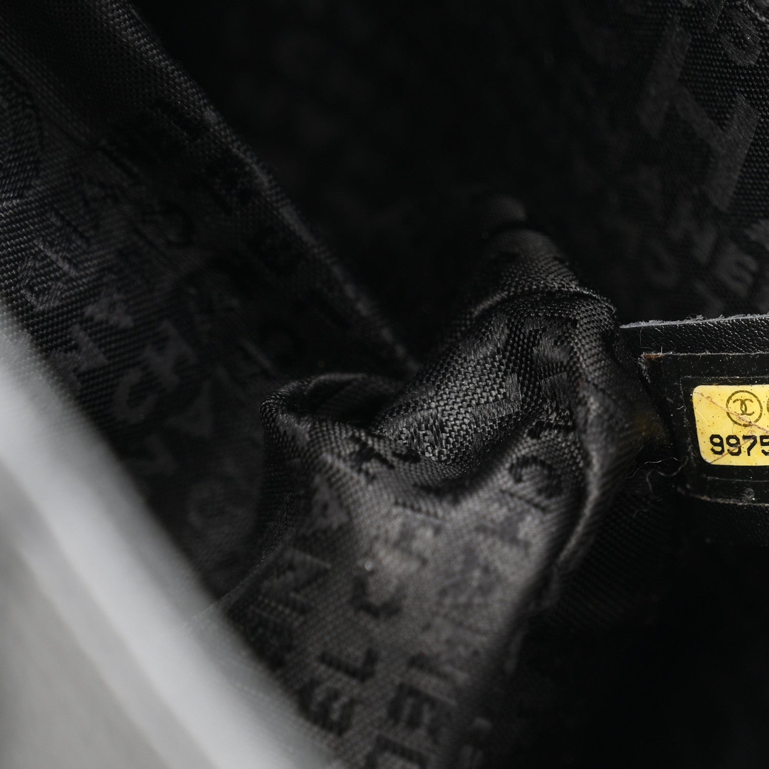 Chanel Caviar Square Stitched Tote Black 7 of 10