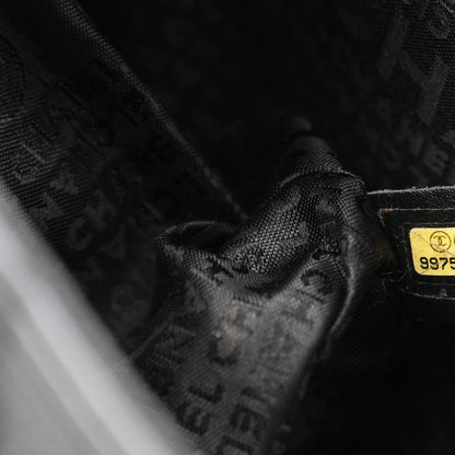 Chanel Caviar Square Stitched Tote Black 7 of 10
