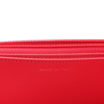 Chanel Caviar Quilted Wallet on Chain WOC Dark Pink 7 of 12