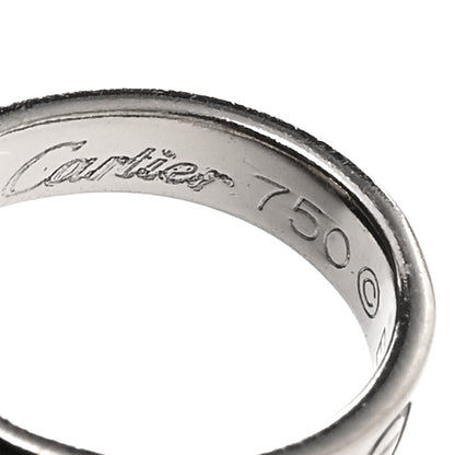 Cartier 18K White Gold Interlocking LOVE Necklace 4 of 4