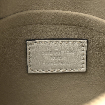 Louis Vuitton Monogram Embossed Calfskin Speedy Bandouliere 20 White Blanc 6 of 9