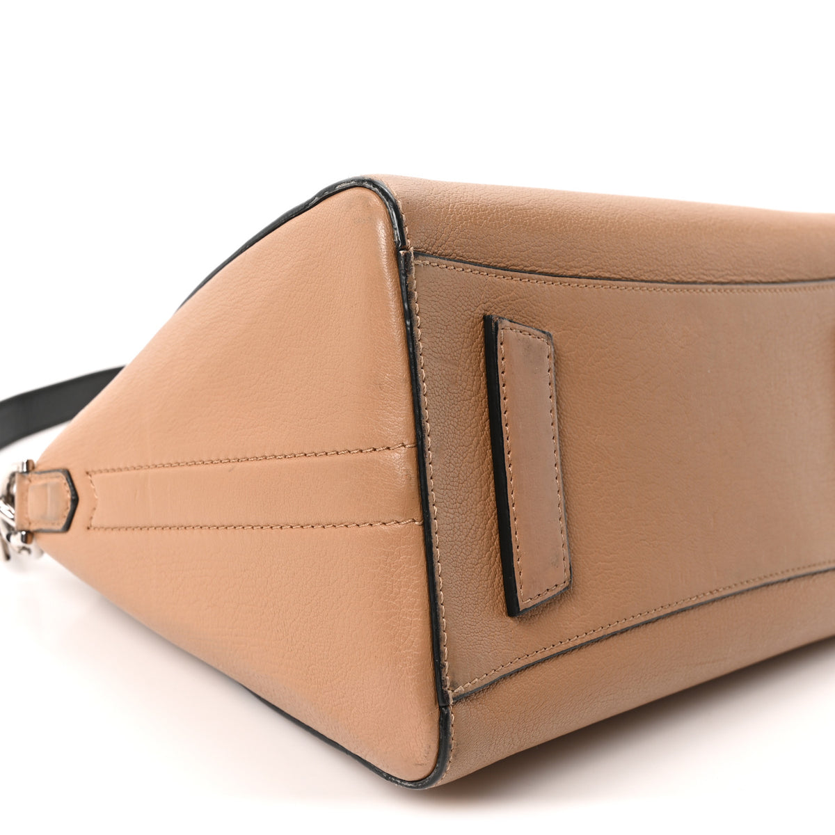 Givenchy Sugar Goatskin Small Tri-Color Antigona Beige Black Brown 9 of 10