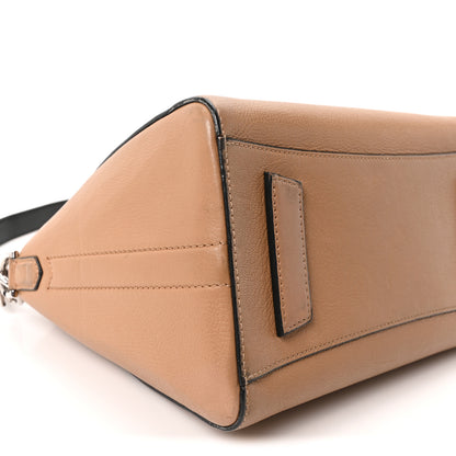 Givenchy Sugar Goatskin Small Tri-Color Antigona Beige Black Brown 9 of 10