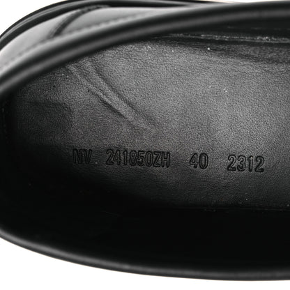 Hermes Calfskin Mens Game Slip On Sneakers 40 Black 11 of 14
