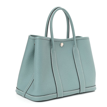 Hermes Vache Country Garden Party 30 TPM Ciel 3 of 10