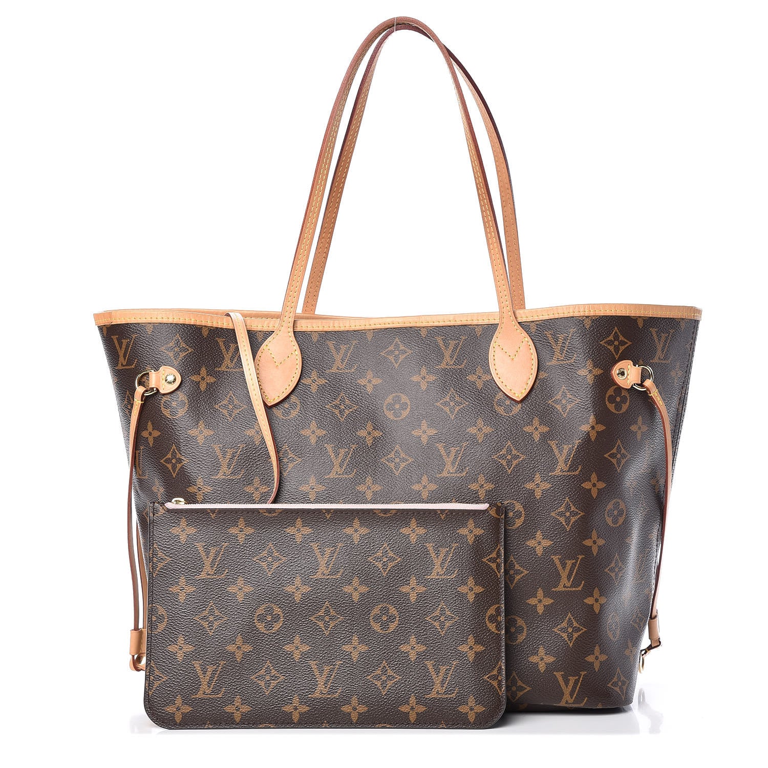 Louis Vuitton Monogram Neo Neverfull MM Rose Ballerine 1 of 16