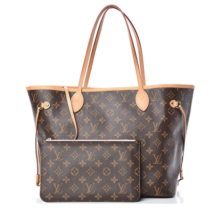 Louis Vuitton Monogram Neo Neverfull MM Rose Ballerine 1 of 16