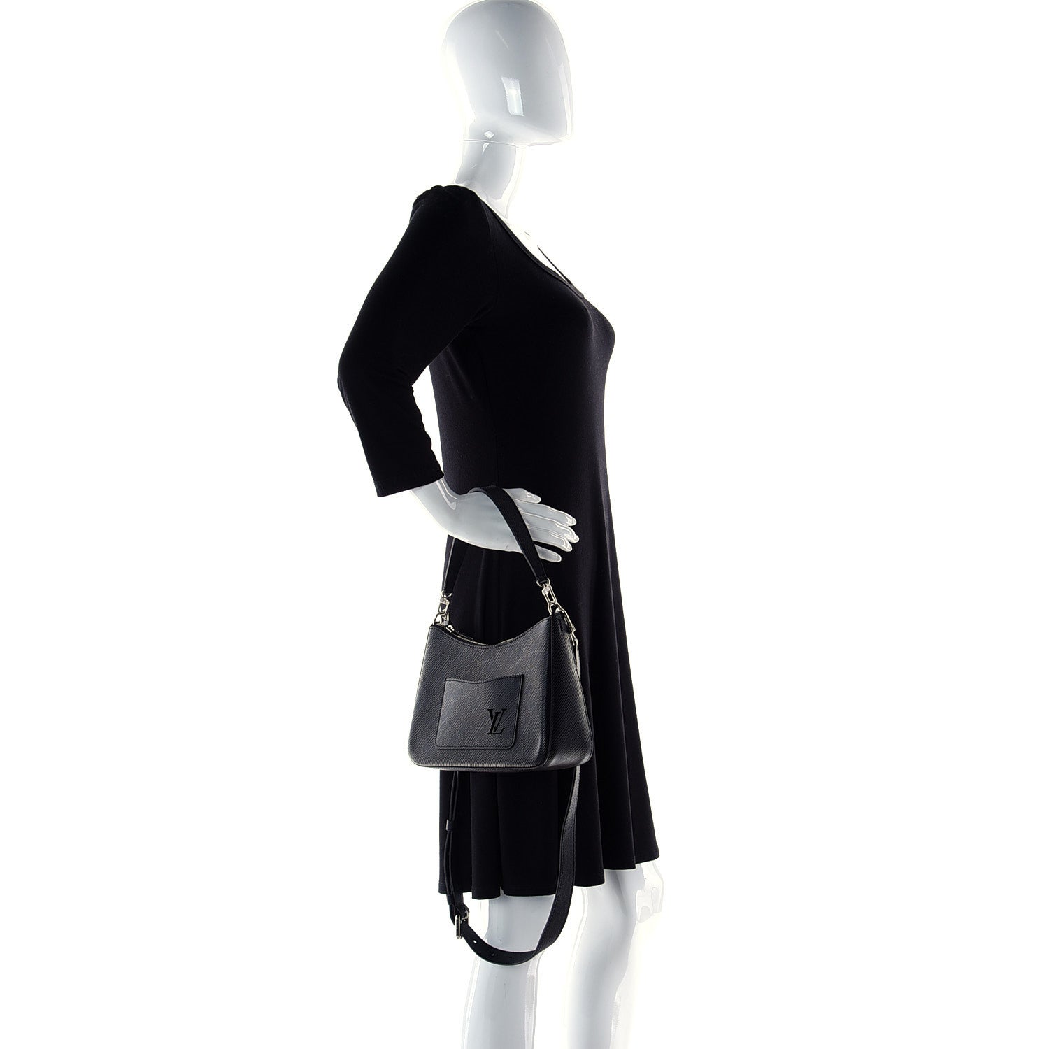 Louis Vuitton Epi Marelle Black 7 of 12
