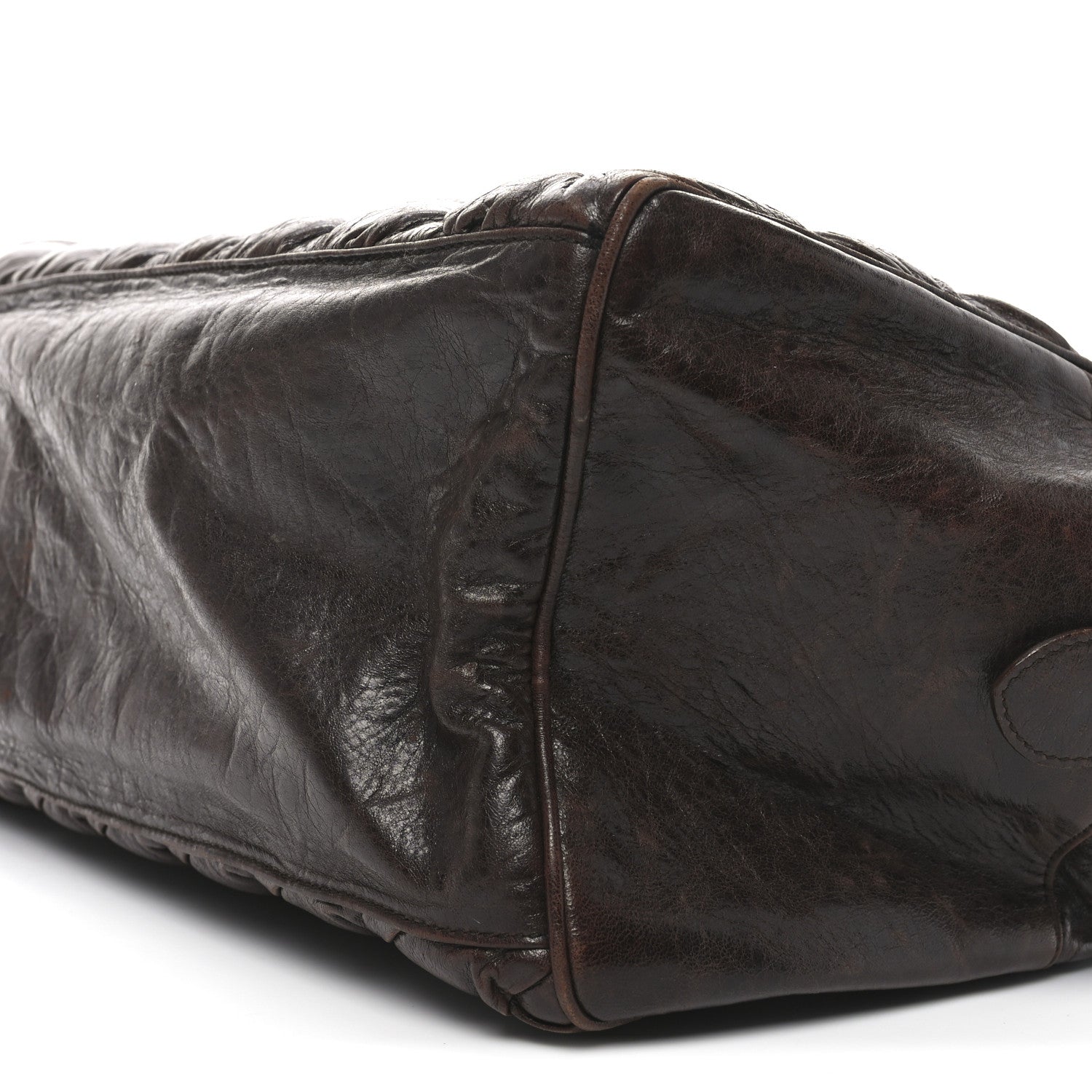 Balenciaga Chevre Quilted Matelasse MM Sienna 10 of 10
