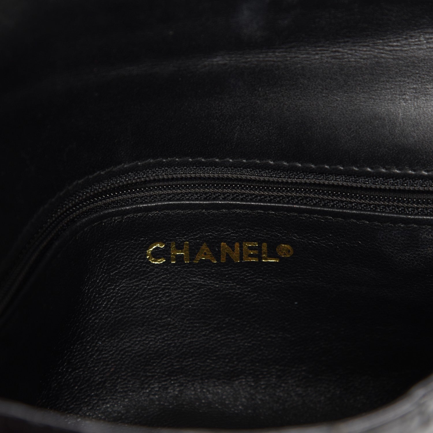 Chanel Crocodile Clutch Black 6 of 8