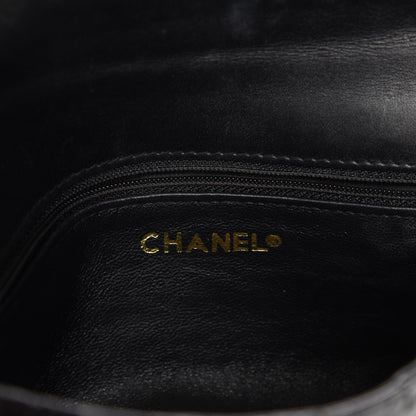 Chanel Crocodile Clutch Black 6 of 8