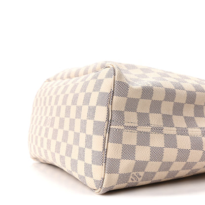 Louis Vuitton Damier Azur Neo Neverfull MM Rose Ballerine 8 of 8