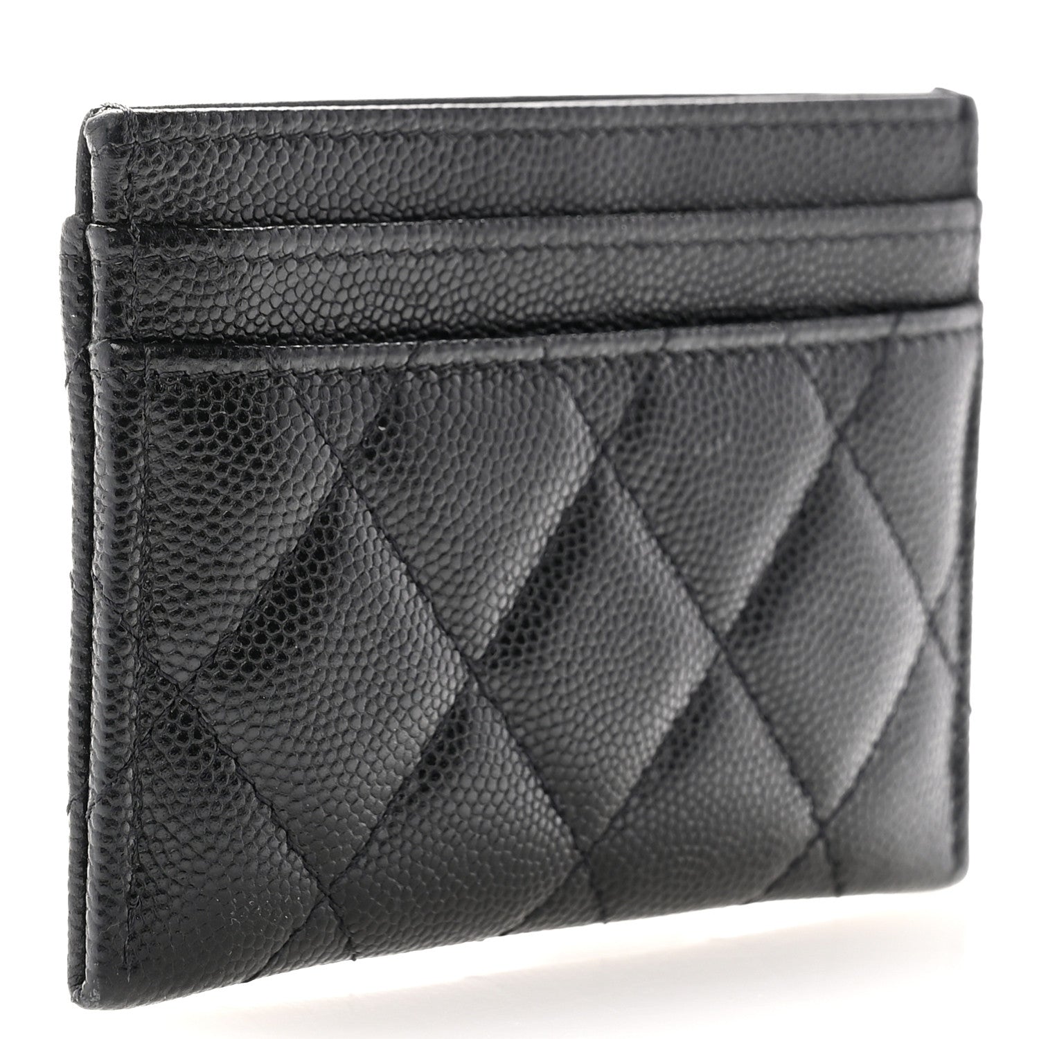 Chanel Caviar Quilted My Everything Card Holder Black 3 of 10