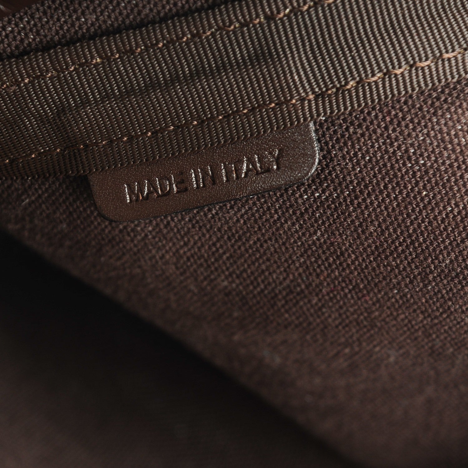 Burberry Haymarket Check Large Nick Tote Chocolate 7 of 8