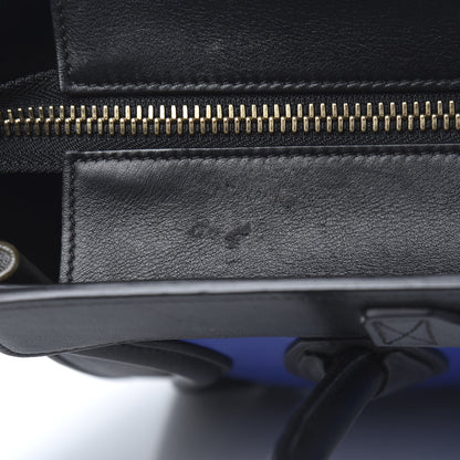 Celine Smooth Calfskin Micro Tri-Color Luggage Cobalt 12 of 12