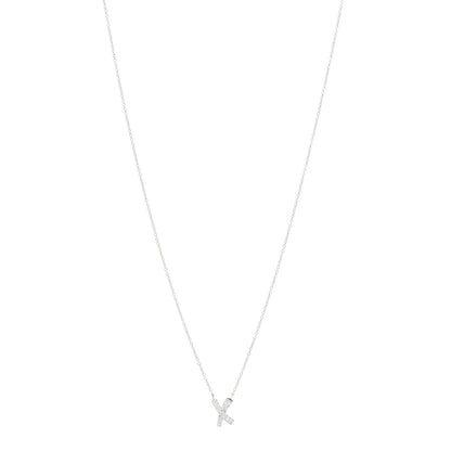 Tiffany Platinum Diamond Paloma Picasso Graffiti X Pendant Necklace 1 of 3