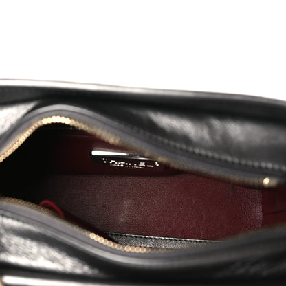 Chanel Metallic Snakeskin Small Gabrielle Hobo Pewter 5 of 9