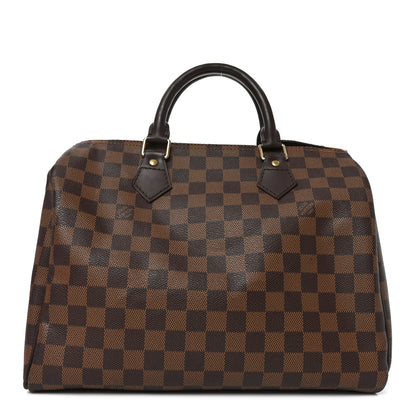 Louis Vuitton Damier Ebene Speedy 30 1 of 8