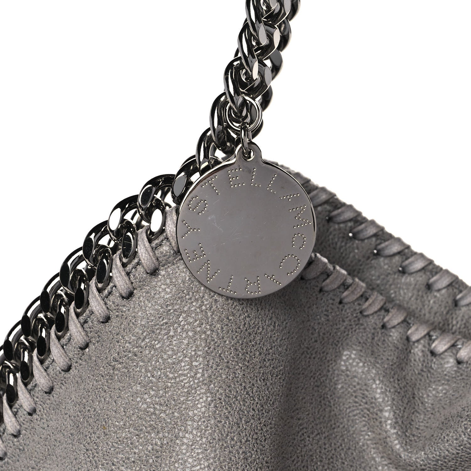 Stella McCartney Shaggy Deer Small Falabella Tote Light Grey 8 of 10